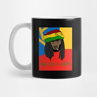 Jamaican slogan, Kingston, Rasta, Funny, Jamaica flag Mug